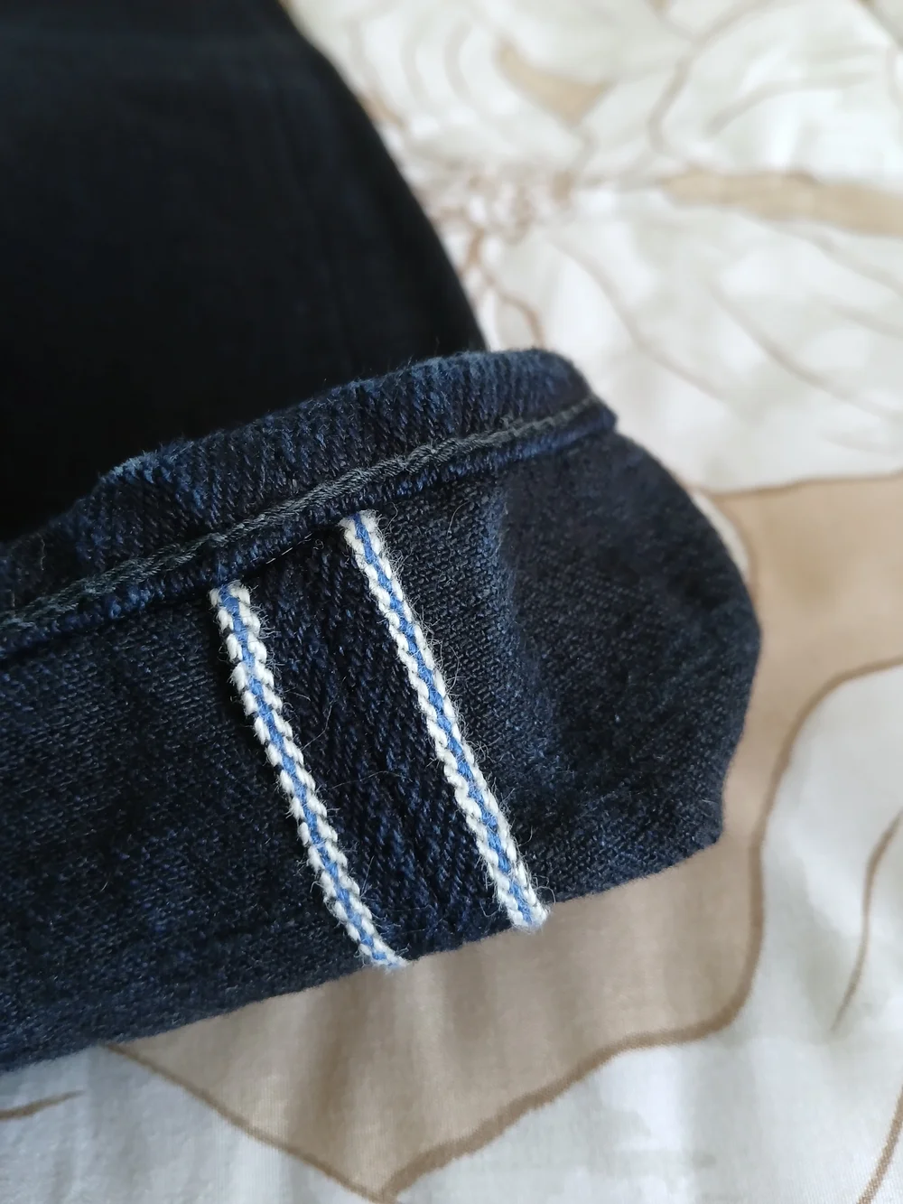 Pure Blue Japan 17oz 019 Double Indigo Slubby Denim Jeans - Picture 5 of 10